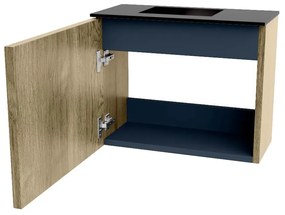 Mondiaz Joya 50cm toiletmeubel dusk met wastafel faye links 1 kraangat urban