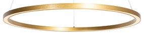 Hanglamp goud 80cm incl. LED 3-staps dimbaar - Girello