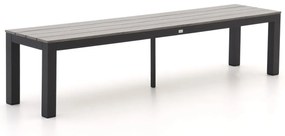 Picknickbank Bellagio | Aluminium/Polywood | 3 personen | Tuinbank Grijs | 195cm | Kees Smit Tuinmeubelen