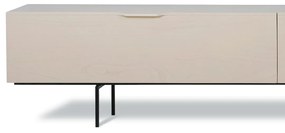 HKliving Wood Grain Retro Tv-meubel Zandkleur Beige 167 Cm - 167x30x36cm.