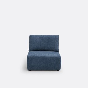 Modulaire fauteuil, gemêleerd chenille, Monica