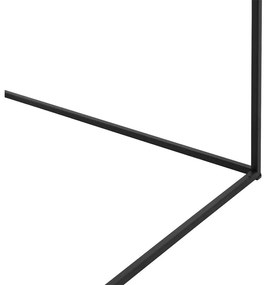 Goossens Bijzettafel Filas, metaal zwart, elegant chic, 50 x 50 x 50 cm
