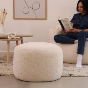 Milano Borg Fleece Footstool