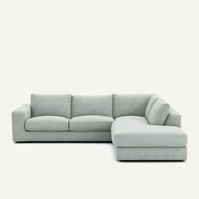 Hoekbank in jaspis stof, Skander