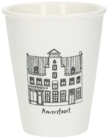 Gevel mok, Amersfoort, porselein, 200 ml