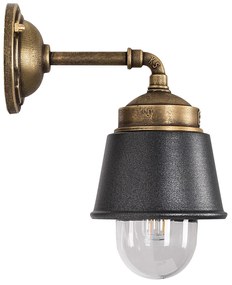 Kostas Brass 90 Muurlamp Brons/Antraciet