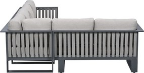 Garden Impressions Gabon loungeset hoek 4-delig links - sandstone