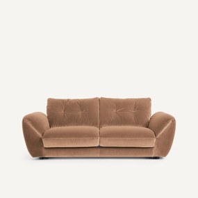 Omvormbare 3-zitsbank van fluweel Edgar