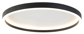 Design plafondlamp zwart incl. LED - Daniela Design rond Binnenverlichting Lamp