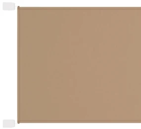 vidaXL Luifel verticaal 60x600 cm oxford stof taupe