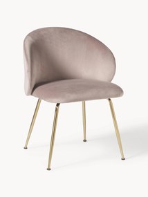 Fluwelen stoelen Luisa, 2 stuks