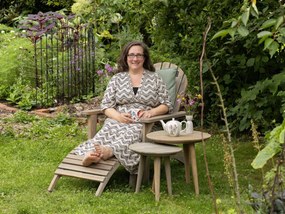 Adirondack Bear chair | ROUGH-S | Hout | Old Teak | Tuinstoel | Kees Smit Tuinmeubelen