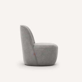 Fauteuil in stonewashed fluweel, Rosebury