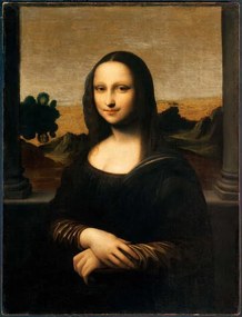 Kunstreproductie The Isleworth Mona Lisa, Leonardo da (after) Vinci