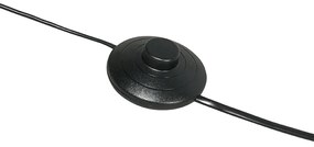 Smart moderne booglamp zwart incl. WiFi G95 - Vinossa