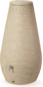 Prosperplast Drop Regenton - Waterdruppel Design - Straw/Stro - 9001330