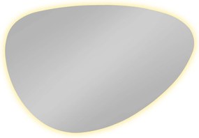 Ben Organic organische spiegel met LED verlichting en anti-condens 80x50cm
