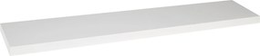 Practo Home wandtablet wit wit - Muurdecoratie - 23,5x120x3,8cm