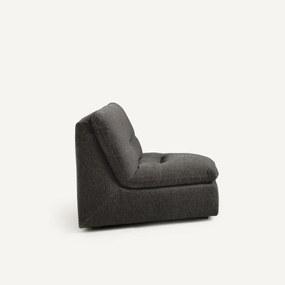 Modulaire hoekzetel in chenille fluweel, Giuliano