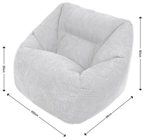 Morgan Cord Armchair Bean Bag