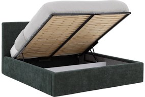 Goossens Bedframe Mysen, 140 x 200 cm met storage, met 2x lattenbodem