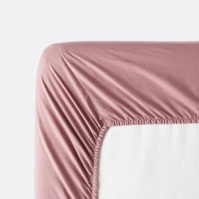 Effen hoeslaken in gewassen katoen, omslag 30 cm, Scenario