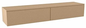 Mondiaz ALAN MODULE Wastafelonderkast - 180x45x30cm - 2 lades - push to open - Oro A45260Oro