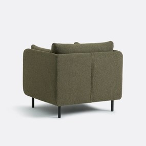 Fauteuil, fijne badstof, Victor