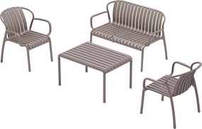 Garden Impressions Jade loungeset 4-delig - taupe