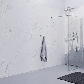 Wall4U Marble wandpaneel kliksysteem 260x95cm wit