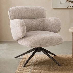 Fauteuil Draaibaar Zand