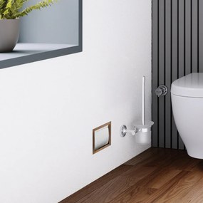 Sanigoods Rio inbouw reserve rolhouder inzetstuk koper