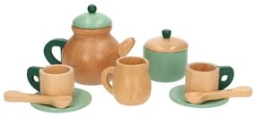 Theeservies, hout