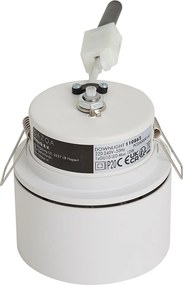 Moderne inbouwspot wit GU10 50mm - Echo