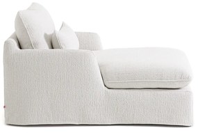 Lange fauteuil in chenille, Nelville