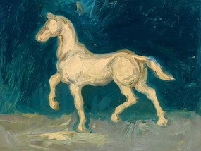 Kunstreproductie Horse, Vincent van Gogh