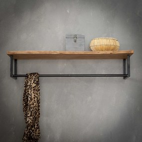 Houten Kapstok Met Hoedenplank