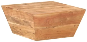 vidaXL Salontafel V-vormig 66x66x30 cm massief acaciahout