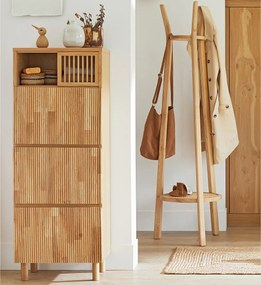 Kast 3 deuren, eiken en fineer, BILBAO