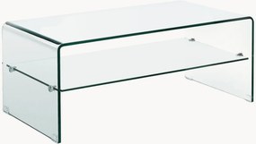 Glazen bijzettafel Evo