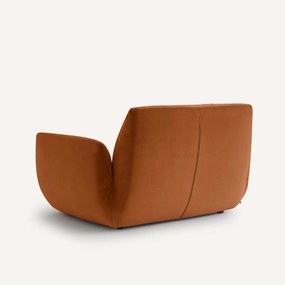 Fauteuil in fluweel, Spogano