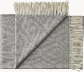 Baby-alpaca plaid La Paz met franjes