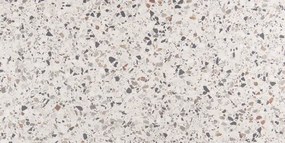 Vtwonen Tegels Terrazzo vloertegel 60x120cm wit gerectificeerd