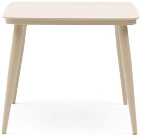 Dining Tuintafel  90 x 90 cm Aluminium Taupe Vienna