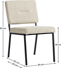 PEPP Interiors Soho Zand Eetkamerstoel