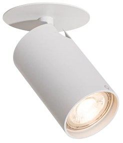 Moderne inbouwspot wit GU10 50mm - Chels