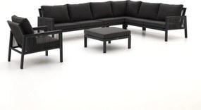Hoek loungeset Manifesto | 7 personen | Loungeset Grijs | Hoekbank Aluminium | 324x246cm | Kees Smit Tuinmeubelen