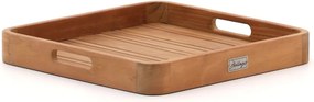Dienblad voor buiten en binnen | Bellagio Caccamo | Teakhout | Natural Teak | 50x50cm | Kees Smit Tuinmeubelen