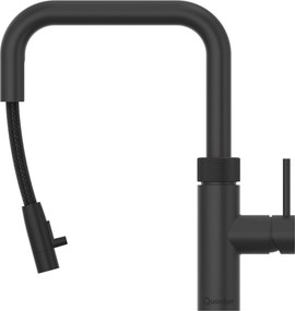 Quooker Flex Square met COMBI boiler 3-in-1 kokendwaterkraan zwart