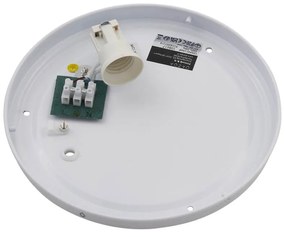 Oosterse plafondlamp rotan 30cm - Trammy